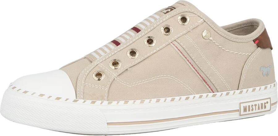 Mustang Lage Sneakers 26M0152002-BEIGE - Foto 2
