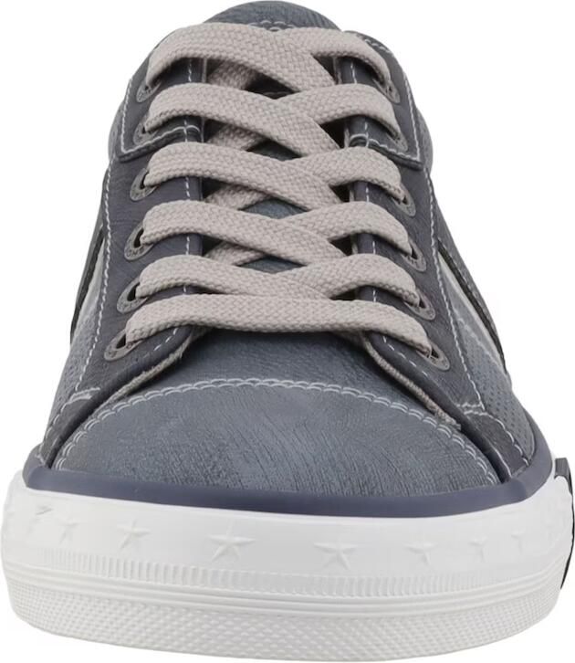 MUSTANG Sneakers laag beige marine saffier - Foto 3