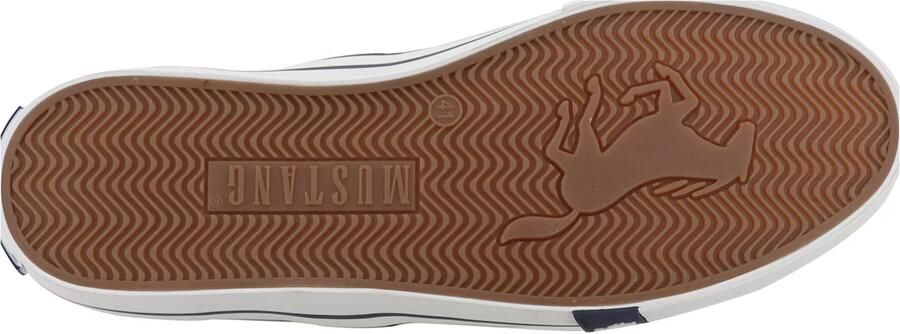 MUSTANG Sneakers laag beige marine saffier - Foto 7