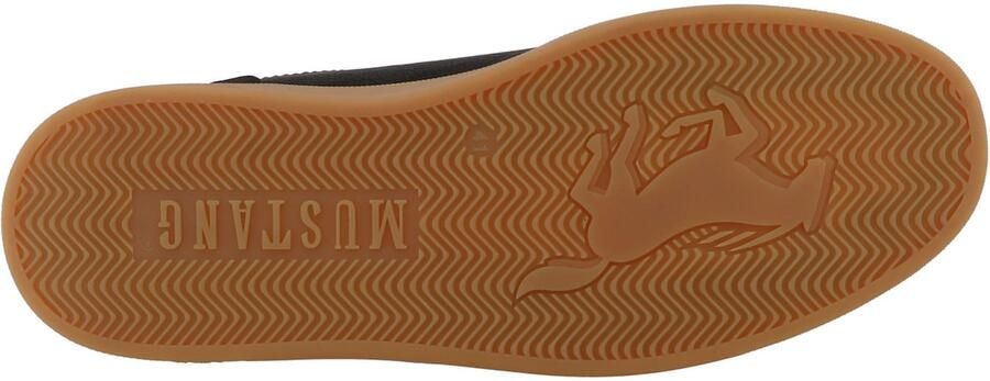 MUSTANG Sneakers laag beige zwart - Foto 6