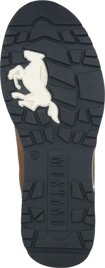 MUSTANG Sneakers laag blauw cognac olijfgroen - Foto 9