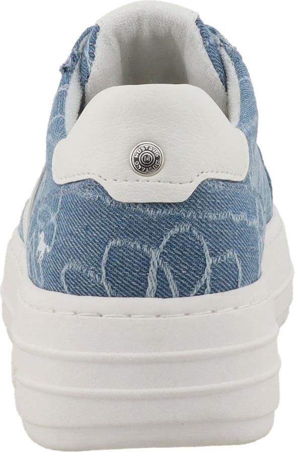 MUSTANG Sneakers laag blauw denim white denim - Foto 3