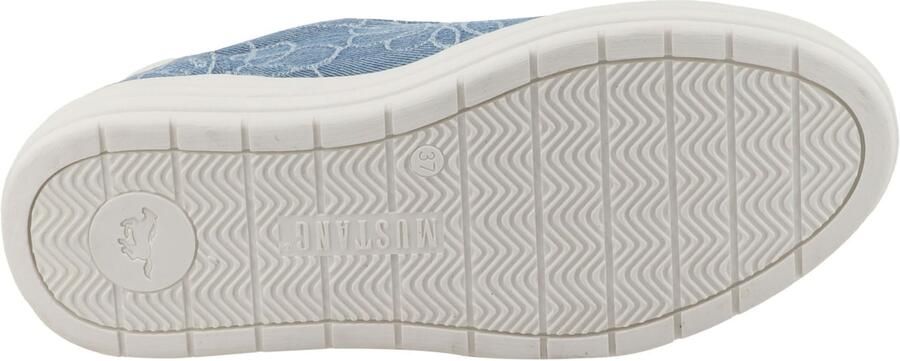 MUSTANG Sneakers laag blauw denim white denim - Foto 6