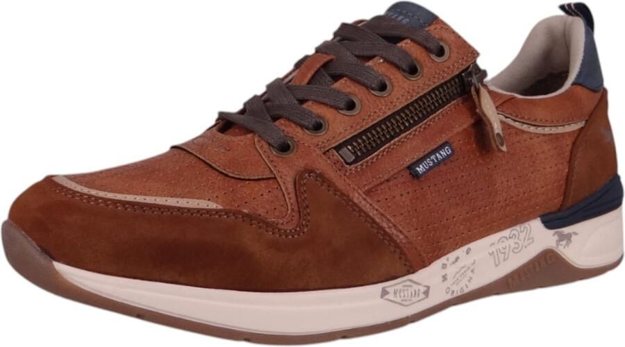 Mustang Sneakers Laag Sneakers Laag Cognac - Foto 2