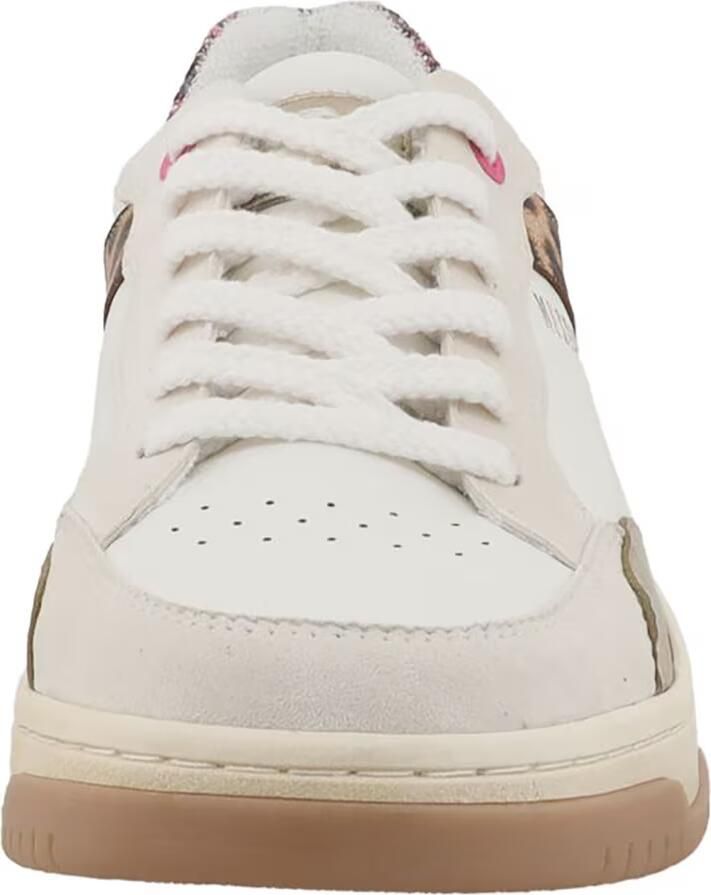 MUSTANG Sneakers laag crème bruin lichtroze wit - Foto 4