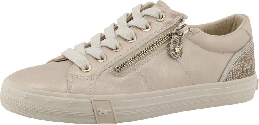 Mustang Lage Sneakers 26M0242003-CREAM - Foto 3