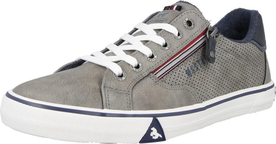 MUSTANG Sneakers laag donkerblauw grijs - Foto 2