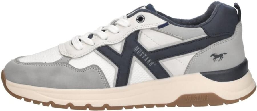 Mustang Schoenen Mannen 43 Wit Polyester 26M0291004