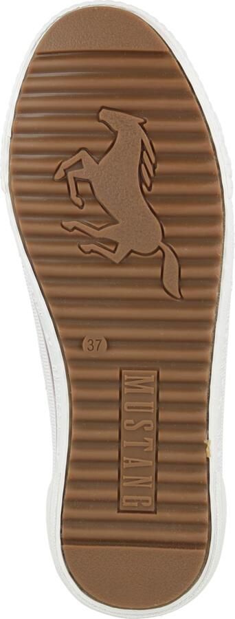 MUSTANG Sneakers laag donkerrood wit - Foto 4