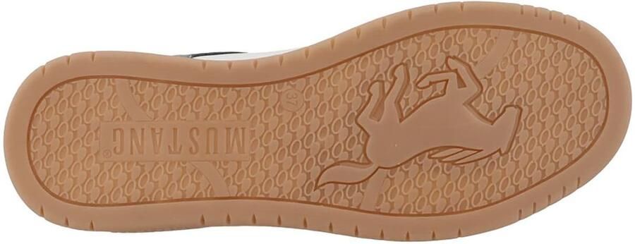 MUSTANG Sneakers laag duifblauw zilver wit - Foto 6
