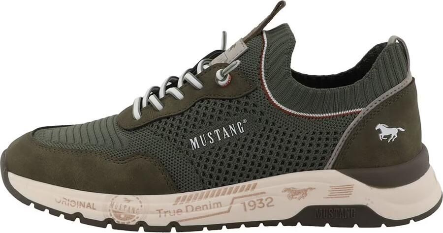 MUSTANG Sneakers laag kaki - Foto 4