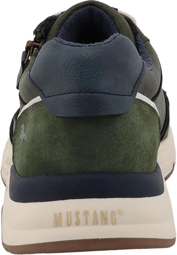 MUSTANG Sneakers laag kaki - Foto 3