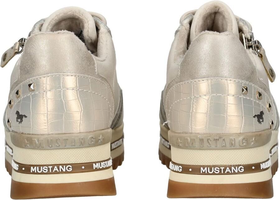Mustang Sneakers Laag Sneakers Laag gebroken wit - Foto 9