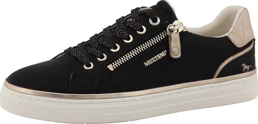 MUSTANG Sneakers laag 'Low Top' beige zwart - Foto 2