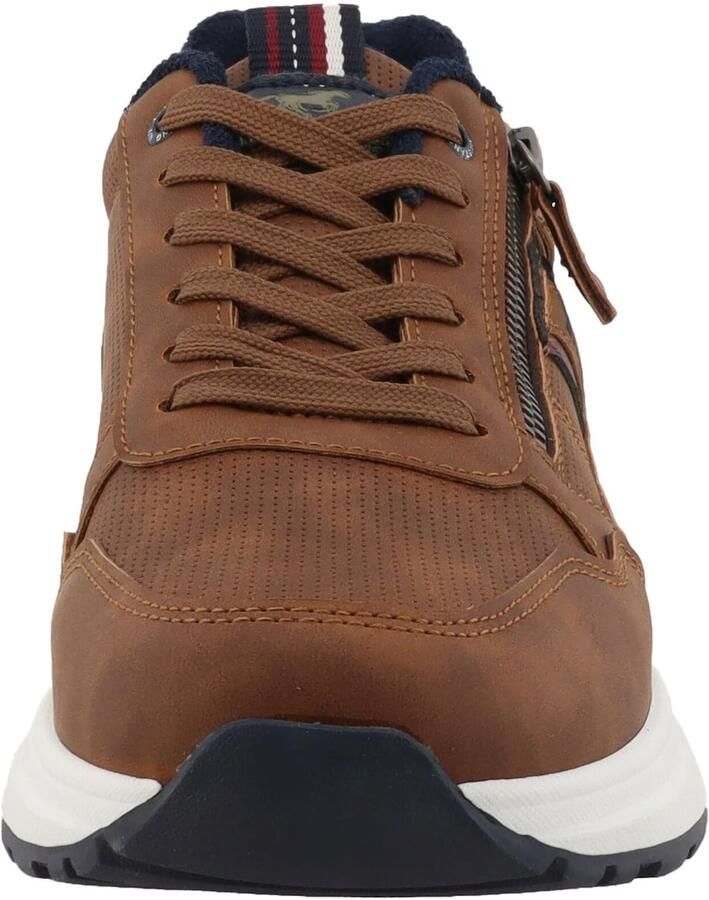 MUSTANG Sneakers laag 'Luciano' marine bruin - Foto 2