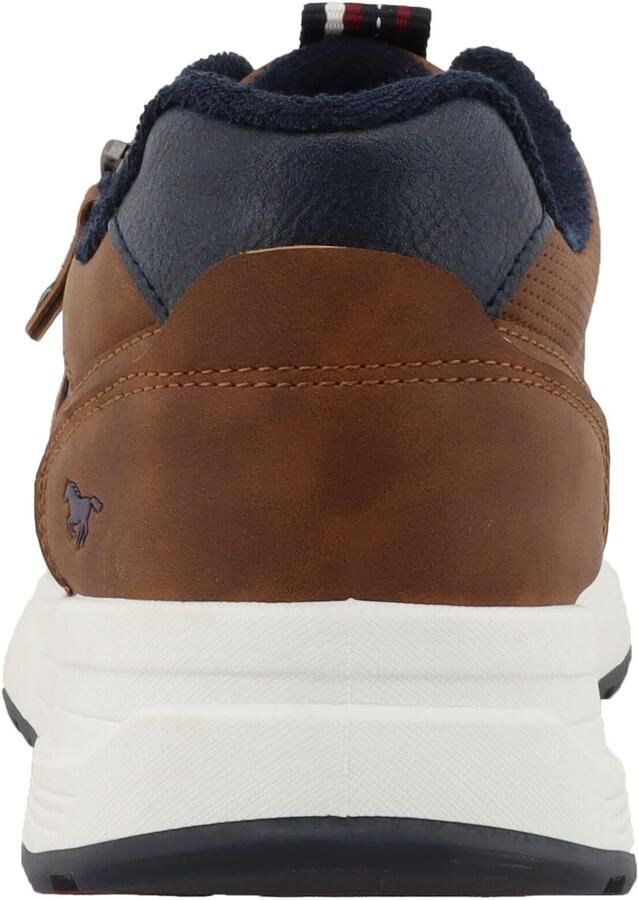 MUSTANG Sneakers laag 'Luciano' marine bruin - Foto 3