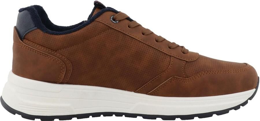 MUSTANG Sneakers laag 'Luciano' marine bruin - Foto 5