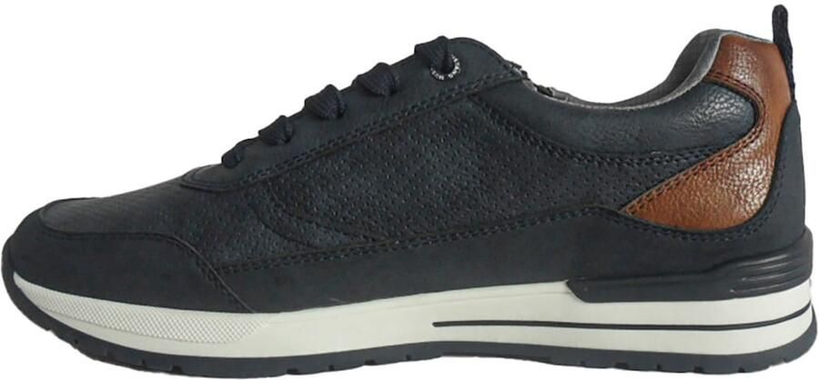 MUSTANG Sneakers laag marine bruin - Foto 3