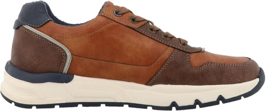 MUSTANG Sneakers laag 'Mart' marine bruin cognac - Foto 6