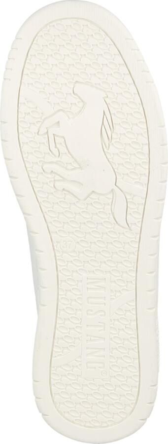 MUSTANG Sneakers laag mokka zwart wit - Foto 3