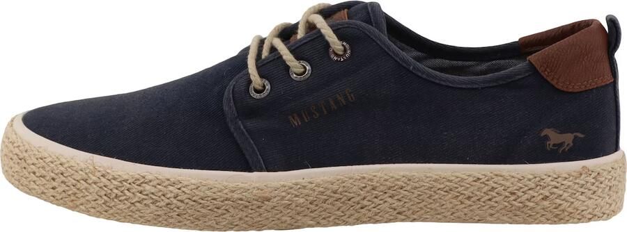 MUSTANG Sneakers laag nachtblauw karamel - Foto 5