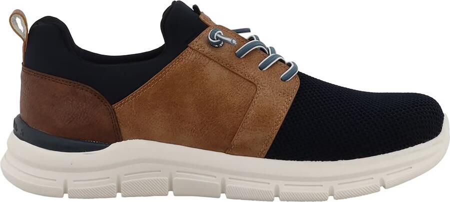 MUSTANG Sneakers laag navy bruin - Foto 5