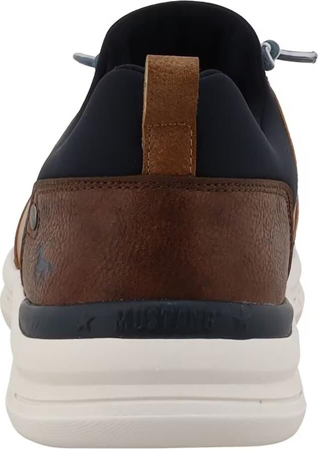 MUSTANG Sneakers laag navy bruin - Foto 3