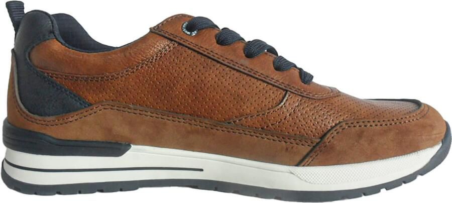 MUSTANG Sneakers laag navy bruin - Foto 4