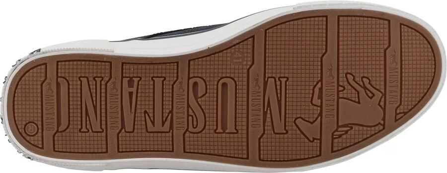 MUSTANG Sneakers laag navy bruin rood - Foto 5