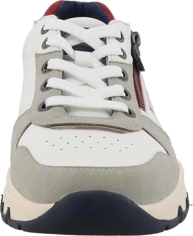 MUSTANG Sneakers laag navy grijs merlot offwhite - Foto 2