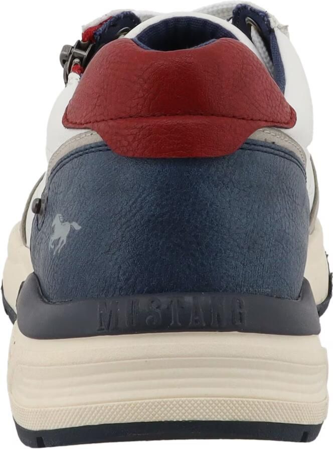 MUSTANG Sneakers laag navy grijs merlot offwhite - Foto 3