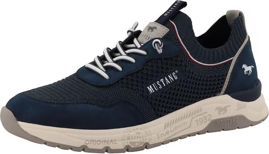 Mustang Lage Sneakers 26M0291003NAVY - Foto 7