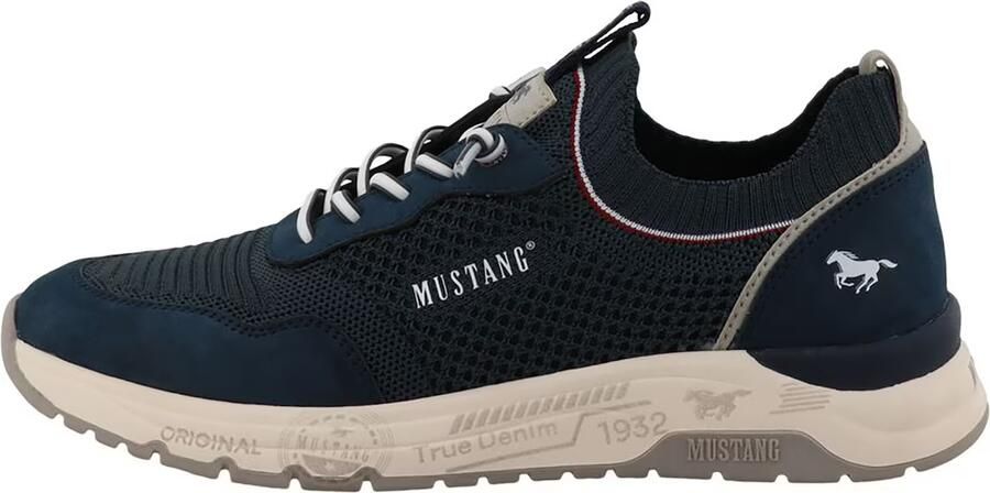 Mustang Lage Sneakers 26M0291003NAVY - Foto 10