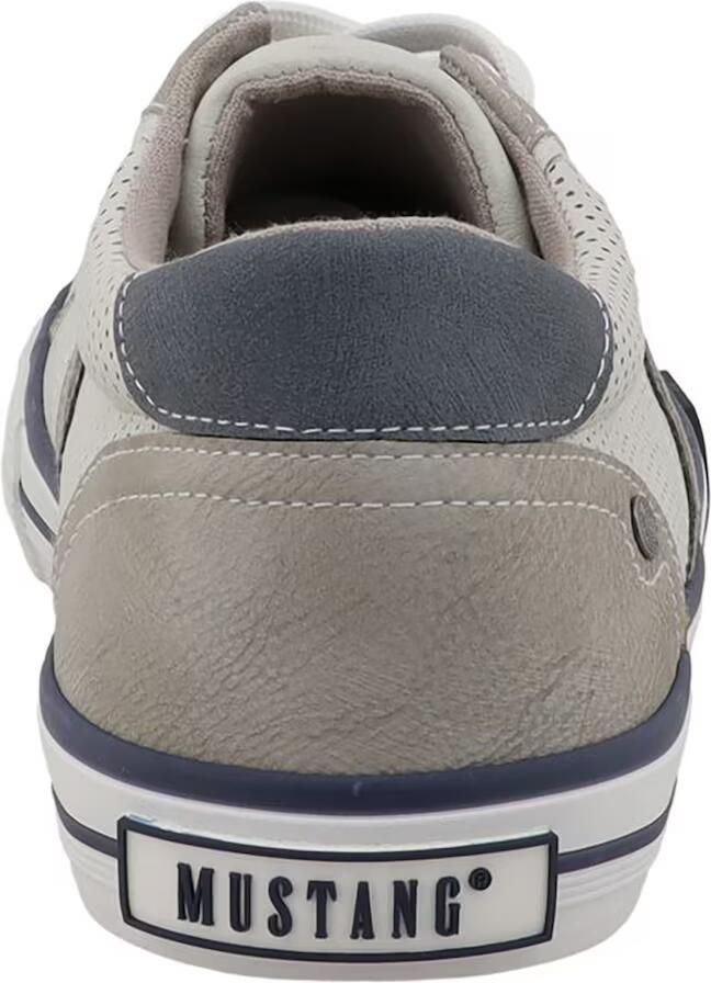 MUSTANG Sneakers laag navy stone grey offwhite - Foto 4