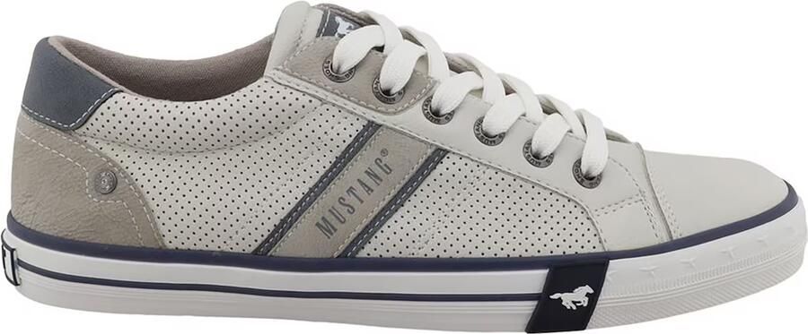 MUSTANG Sneakers laag navy stone grey offwhite - Foto 5