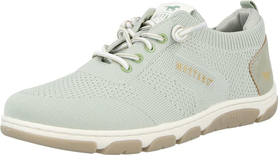 MUSTANG Sneakers laag pastelgroen - Foto 2