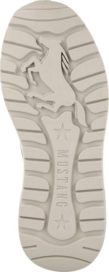 MUSTANG Sneakers laag saffier duifblauw zilver wit - Foto 5