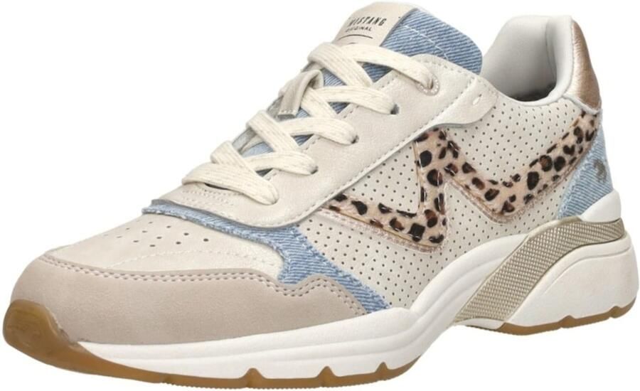 MUSTANG Sneakers laag 'Sneakers Laag' beige - Foto 3