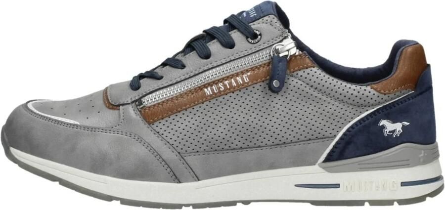 Mustang Shoes Sneakers met buitenrits vrijetijdsschoen lage schoen veterschoen - Foto 6