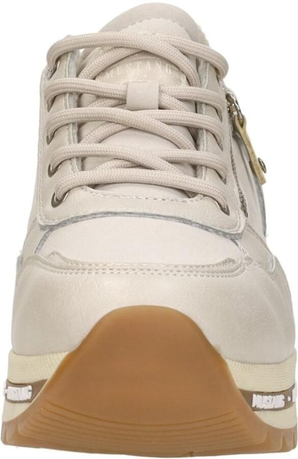 Mustang Sneakers Laag Sneakers Laag gebroken wit - Foto 7