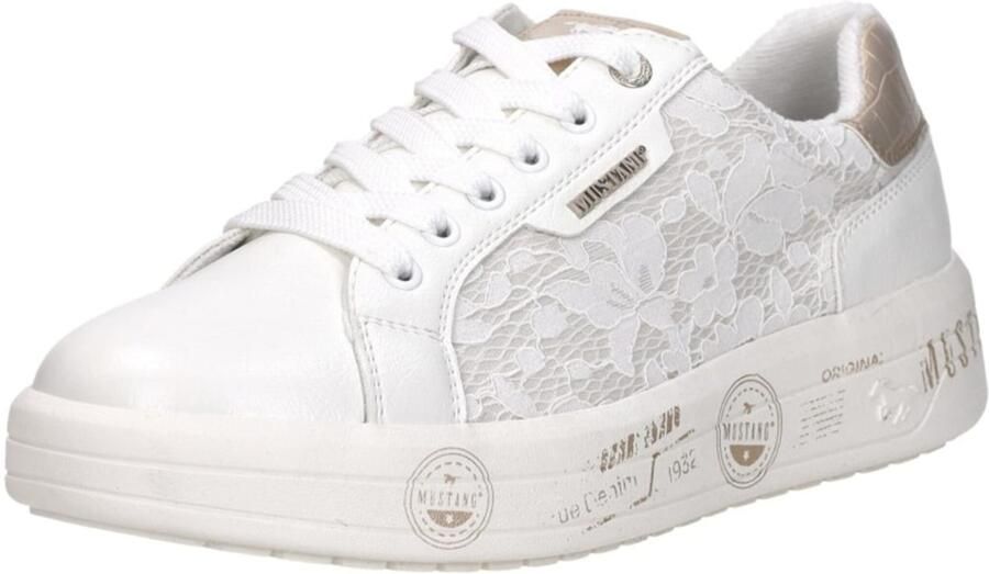 MUSTANG Sneakers laag 'Sneakers Laag' wit - Foto 2