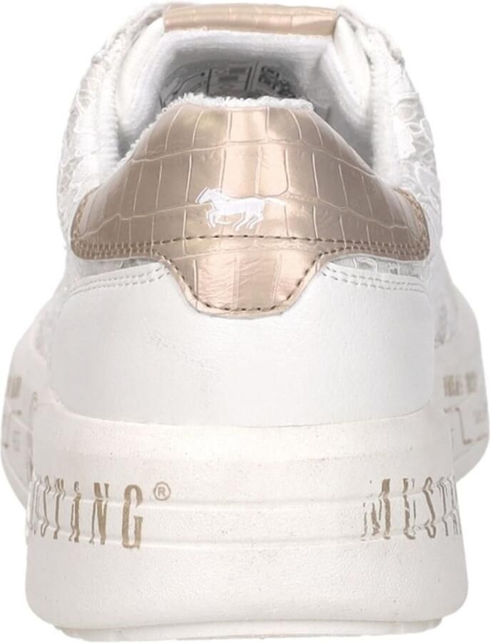 MUSTANG Sneakers laag 'Sneakers Laag' wit - Foto 4