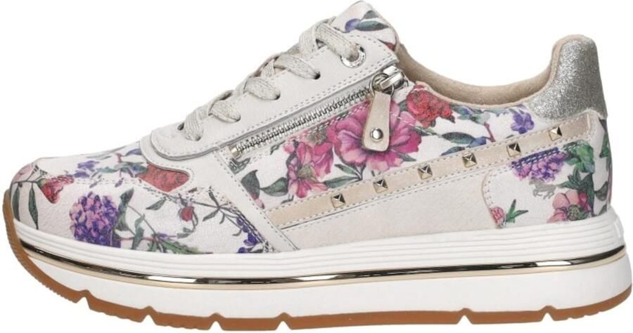 MUSTANG Sneakers laag 'Sneakers Laag' wit