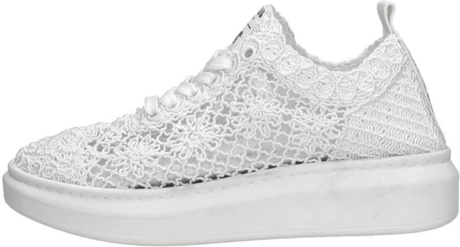Mustang Shoes Sneakers plateausneaker veterschoen met sleehak - Foto 10