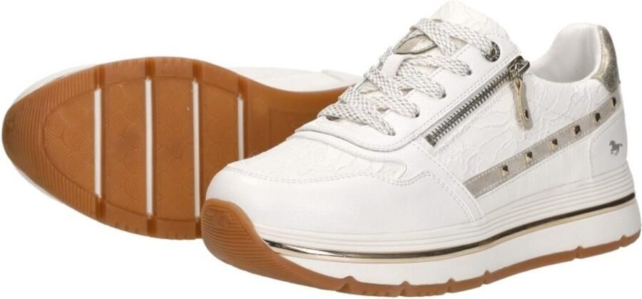 MUSTANG Sneakers laag 'Sneakers Laag' wit - Foto 2
