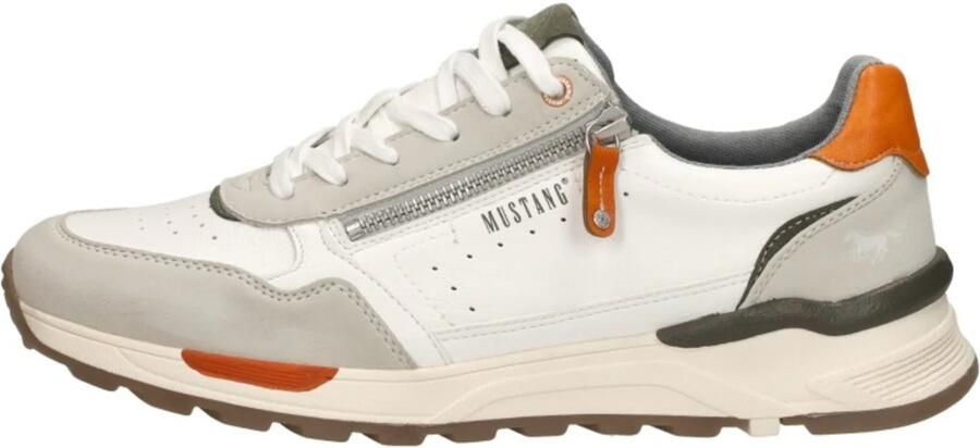 Mustang Shoes Sneakers plateausneaker veterschoen met sleehak - Foto 19