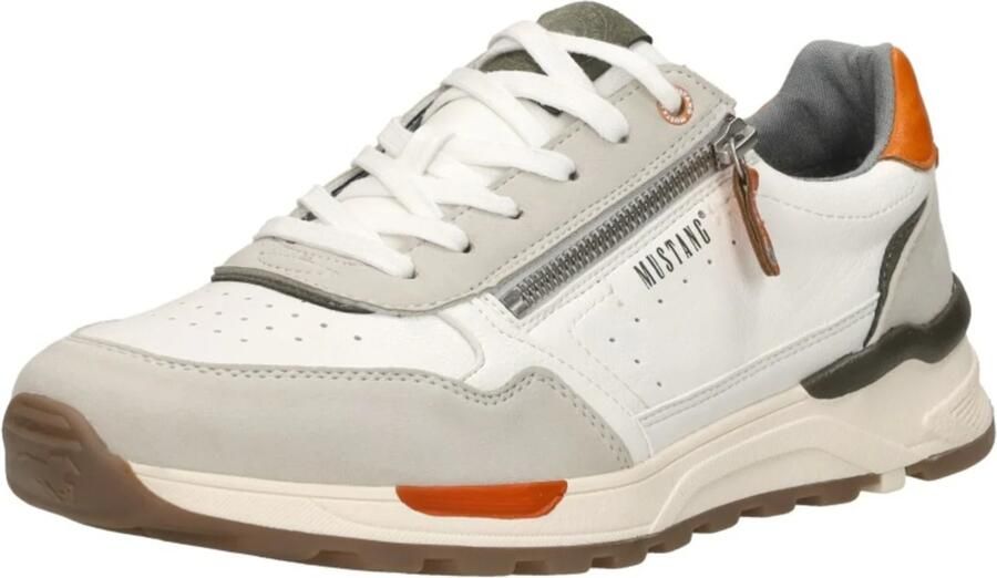 Mustang Shoes Sneakers plateausneaker veterschoen met sleehak - Foto 16