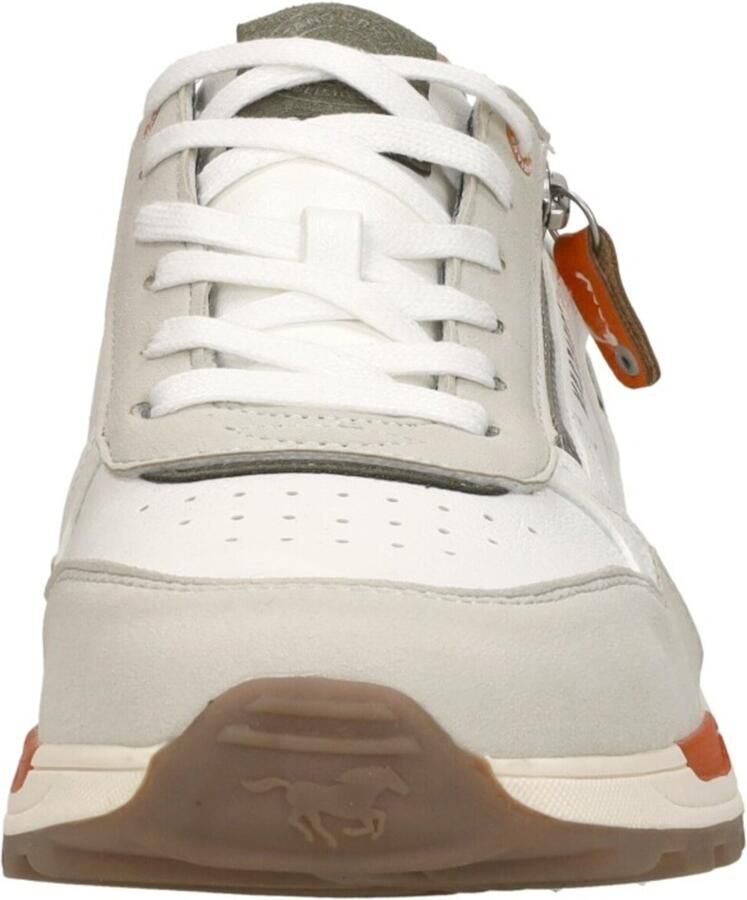 Mustang Shoes Sneakers plateausneaker veterschoen met sleehak - Foto 11