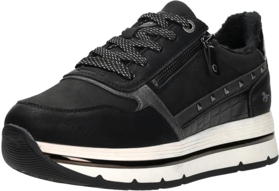 MUSTANG Sneakers laag 'Sneakers Laag' zwart - Foto 2