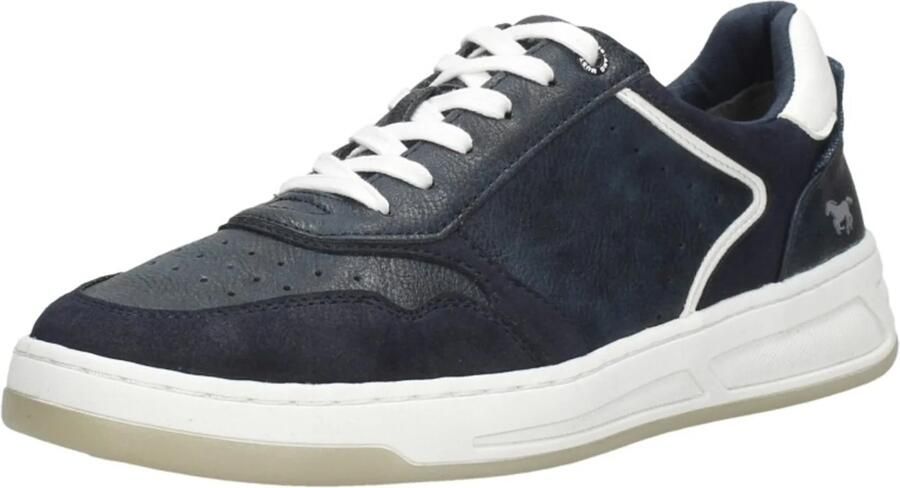 MUSTANG Sneakers laag 'Veterschoenen Laag' donkerblauw - Foto 2